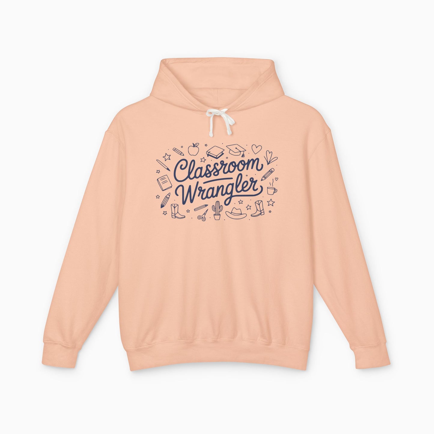 Classroom Wrangler Comfort Colors Lightweight Hoodie