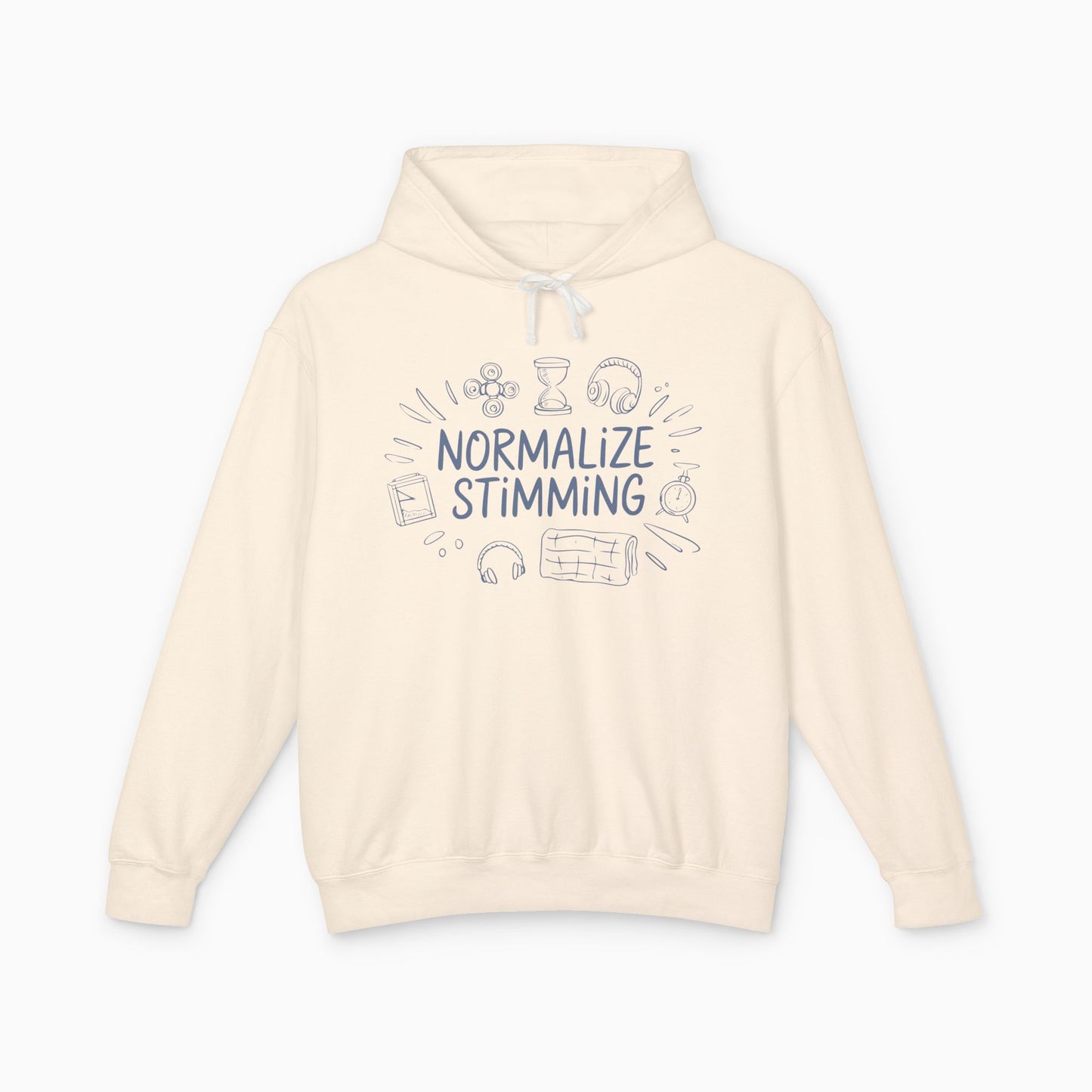 Normalize Stimming Comfort Colors Lightweight Hoodie