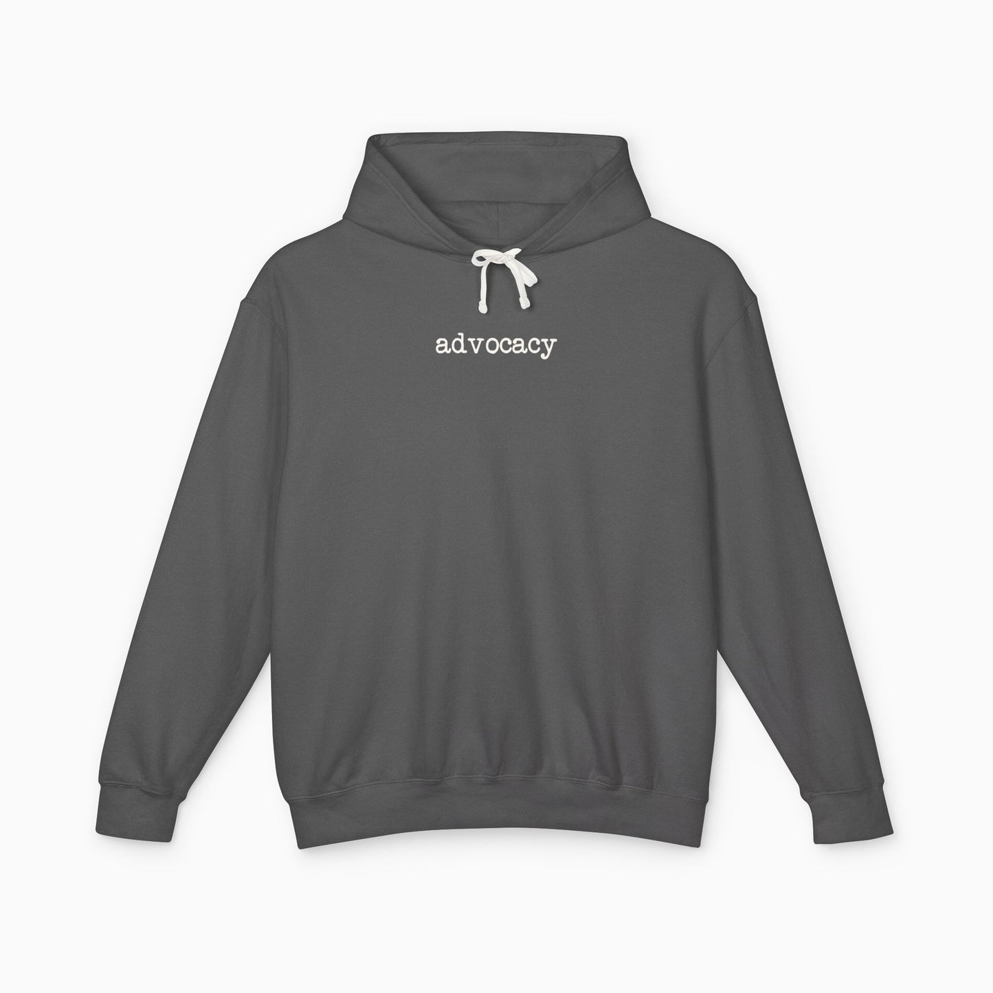 Advocacy Statement Comfort Colors Lightweight Hoodie