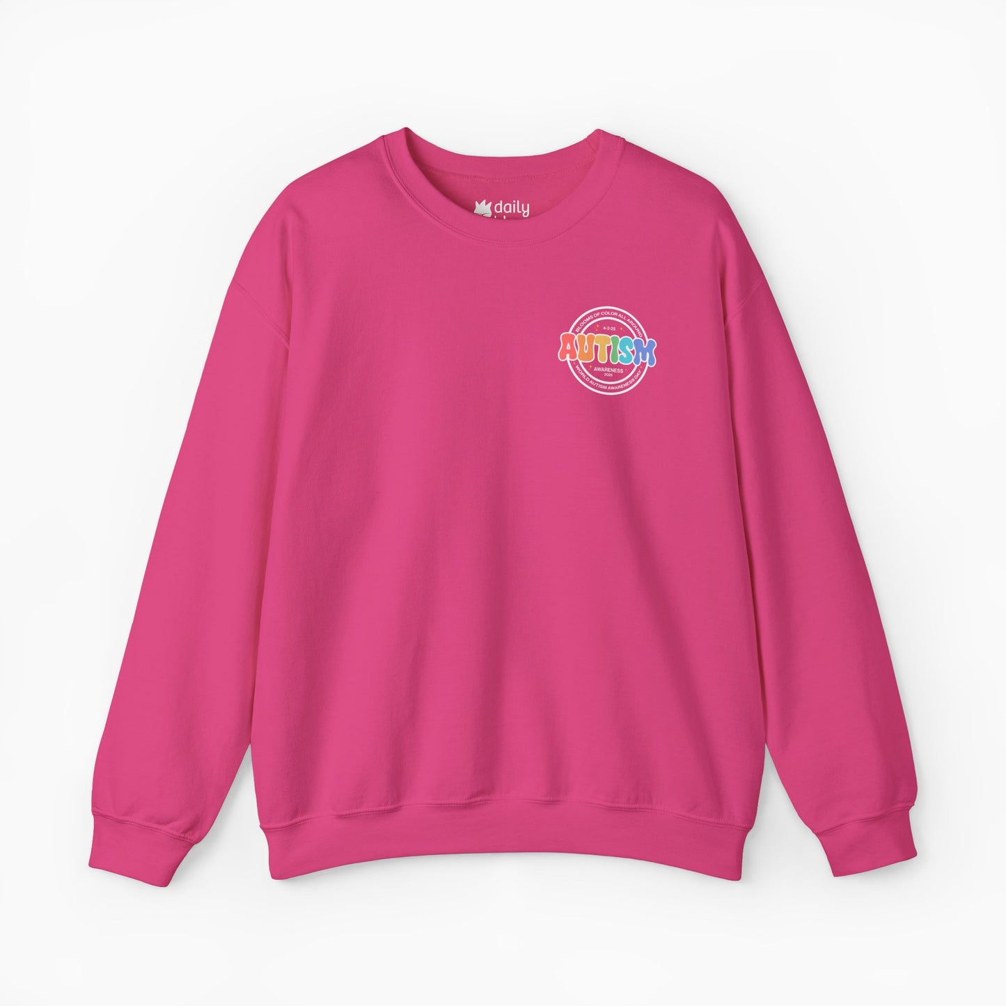 Autism Awareness 2025 - Blooms of Color All Around Sweatshirt