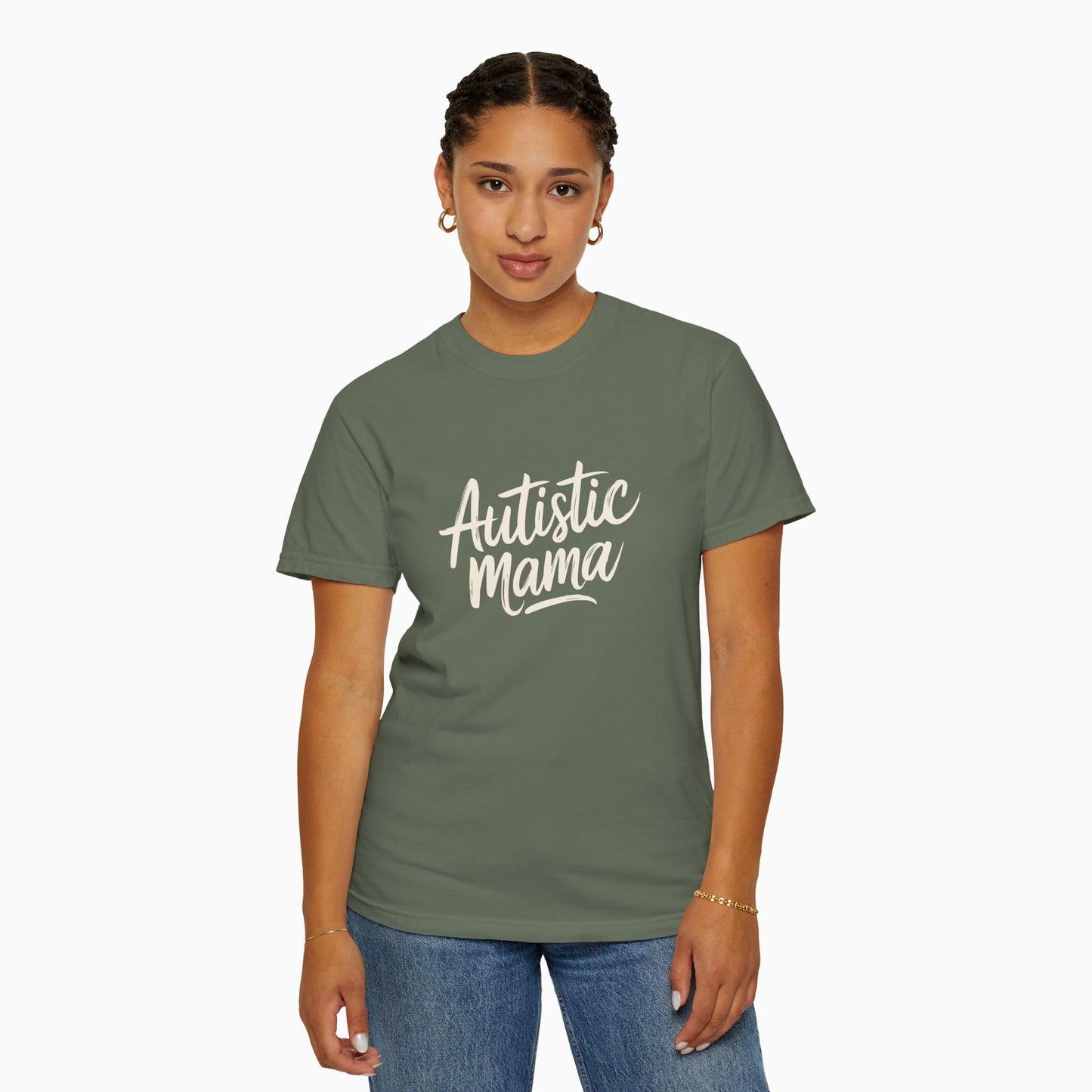 Autistic Mama Comfort Colors Tee