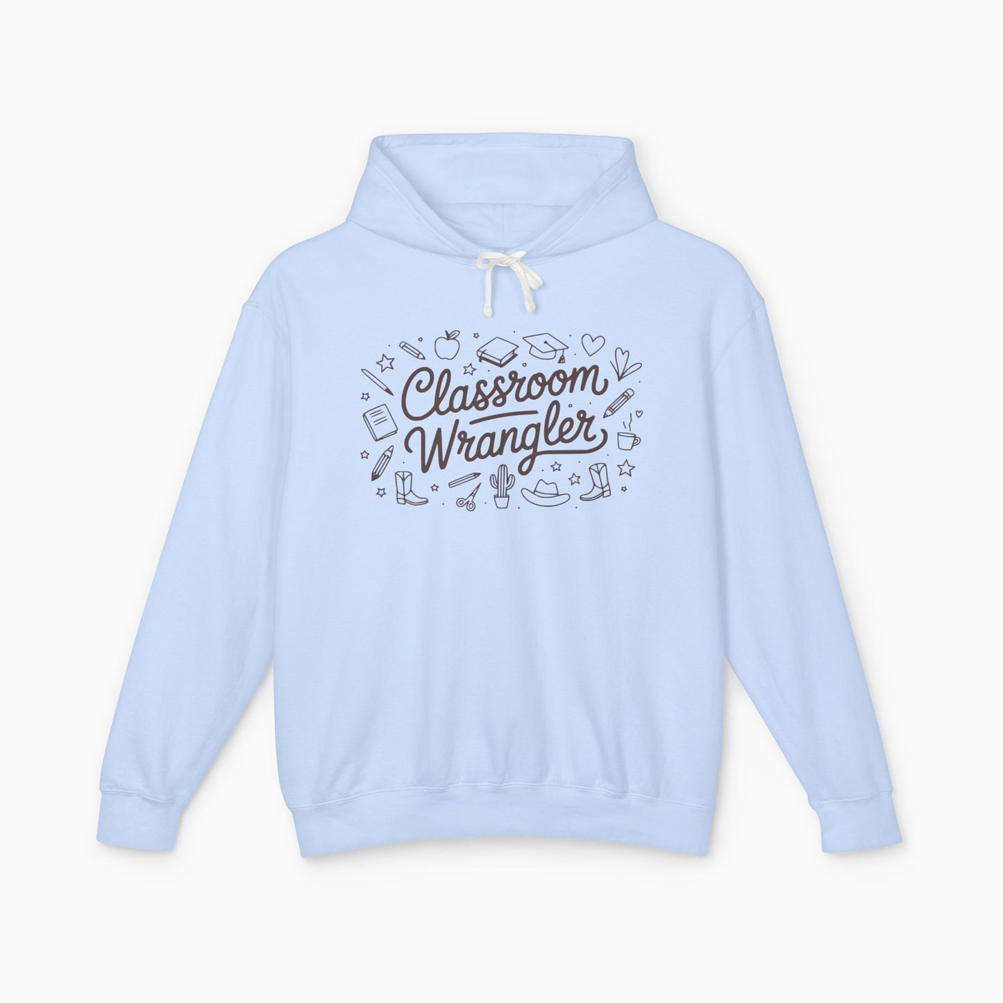 Classroom Wrangler Comfort Colors Lightweight Hoodie