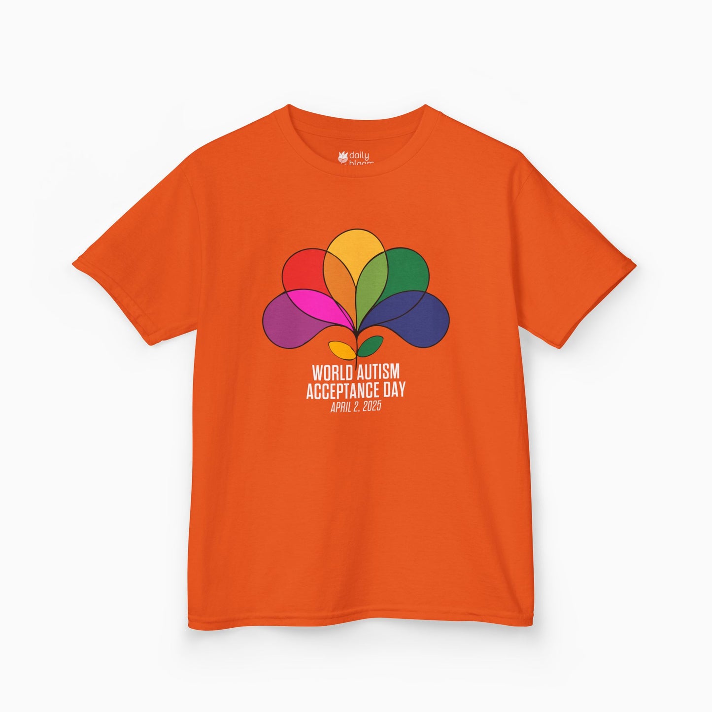 Autism Awareness 2025 - Spectrum in Bloom Youth T-Shirt
