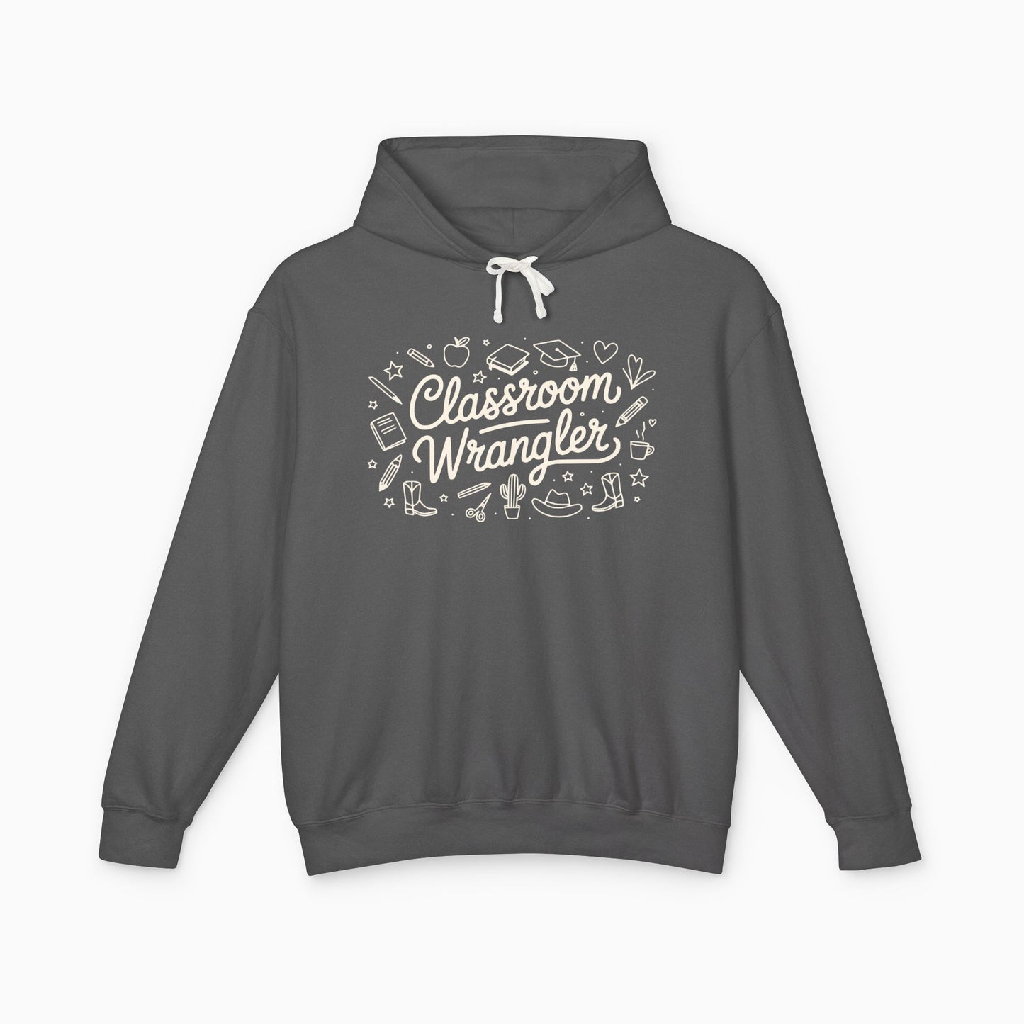 Classroom Wrangler Comfort Colors Lightweight Hoodie