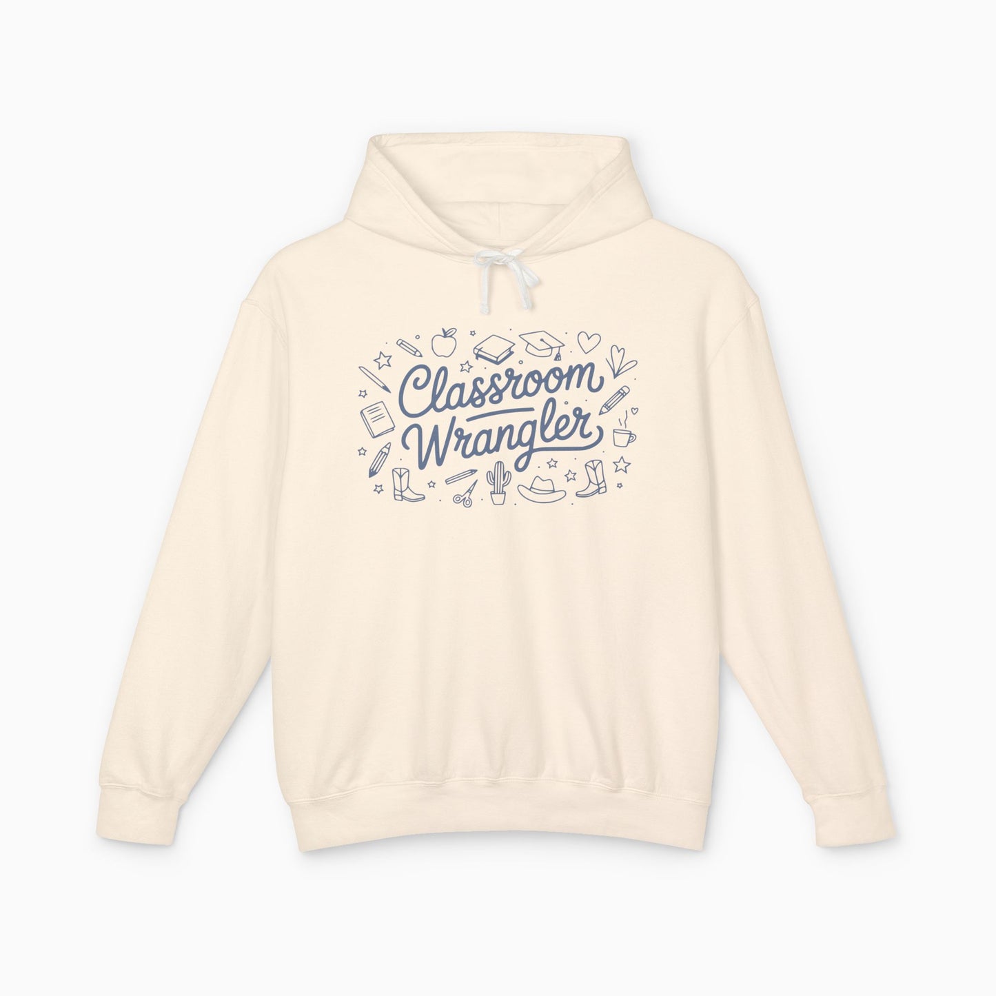 Classroom Wrangler Comfort Colors Lightweight Hoodie