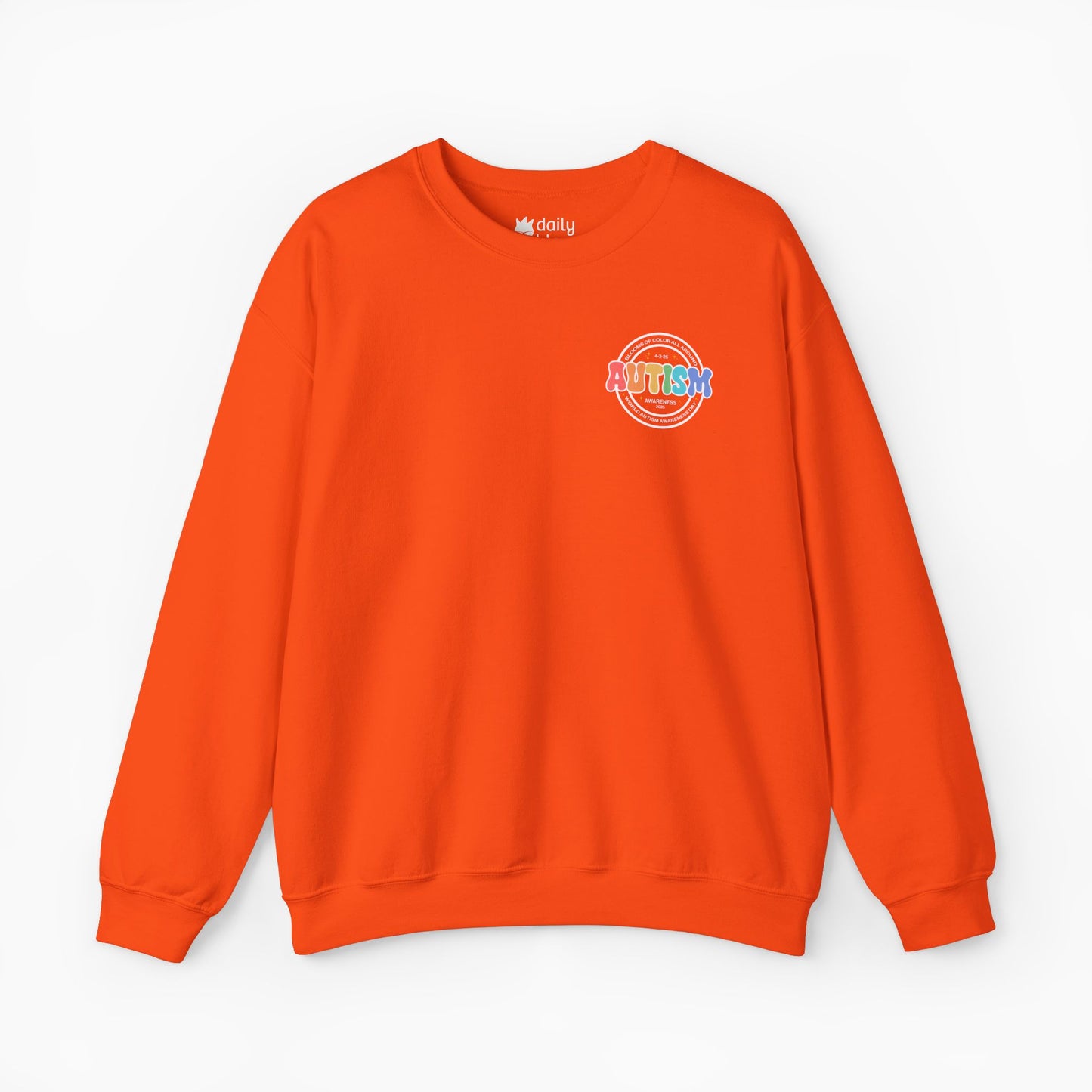 Autism Awareness 2025 - Blooms of Color All Around Sweatshirt