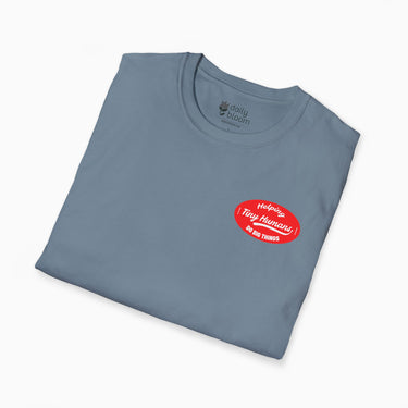 Autism T-Shirt - Helping Tiny Humans Do Big Things Retro T-Shirt Tag Free - Daily Bloom