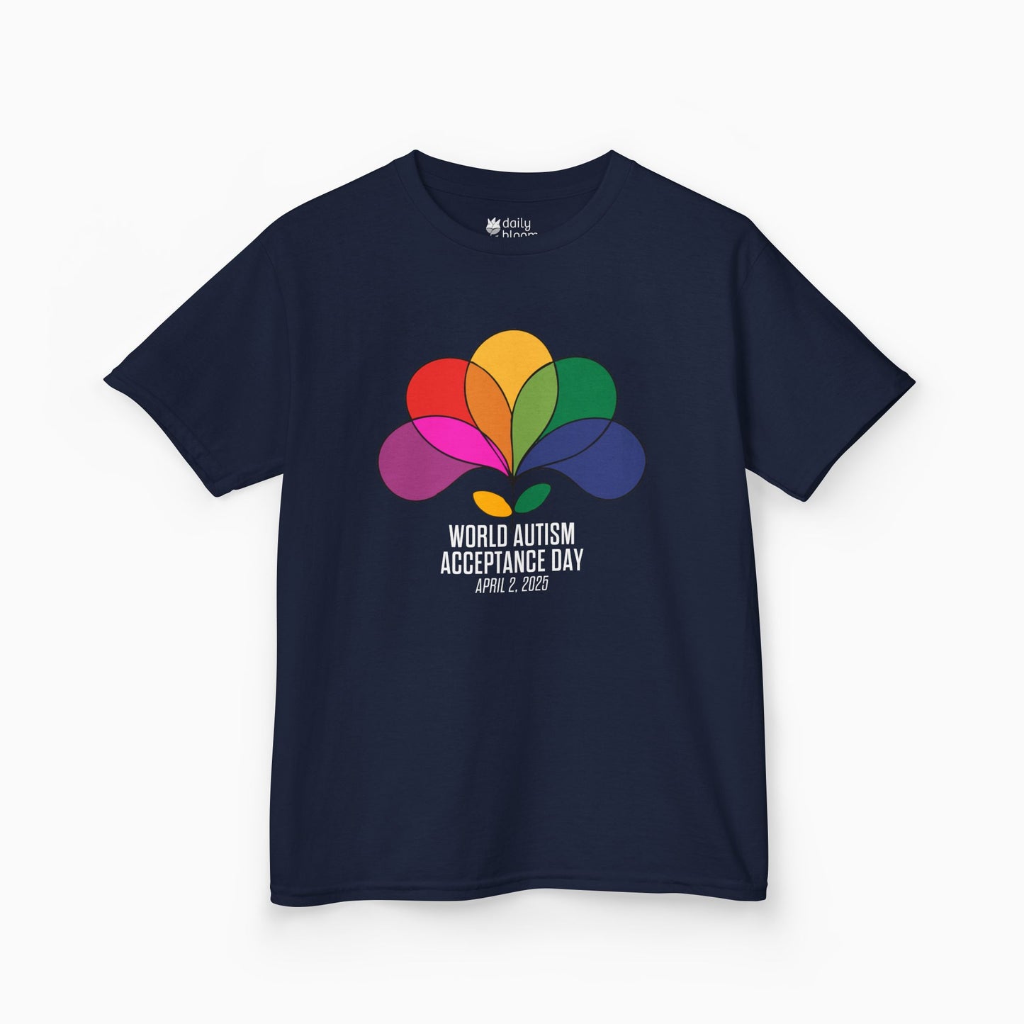Autism Awareness 2025 - Spectrum in Bloom Youth T-Shirt