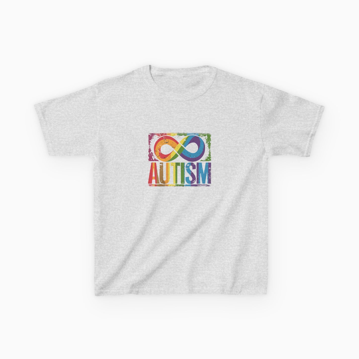 Autism Grunge Infinity Rainbow Kids T-Shirt