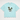 Autism Acceptance Palm Tree Boxy Tee Chalky Mint t-shirt, front