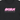 BCBA Groovy Tee Black t-shirt, design close-up