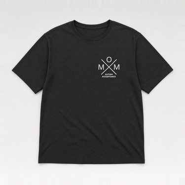 Mom Cross Tee Black t-shirt, front