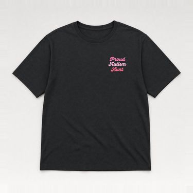 Proud Autism Aunt Tee Black t-shirt, front