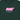 RBT Groovy Tee Forest Green t-shirt, design close-up