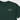 Progress over Perfection Tee w/ Back Print Forest Green t-shirt, design close-up