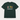BCBA - Board Certified Behavior Analyst College Style Tee Forest Green t-shirt, front