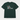 Love Teach Advocate - Love Hearts Tee Forest Green t-shirt, front