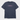 Advocate Support Empower Love Hearts Tee Heather Navy t-shirt, front