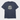Kindness + Acceptance Tee Heather Navy t-shirt, front
