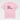 Love Teach Advocate - Love Hearts Tee Light Pink t-shirt, front