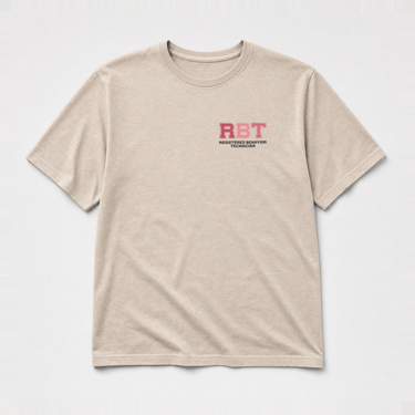 RBT - College Tee Sand t-shirt, front