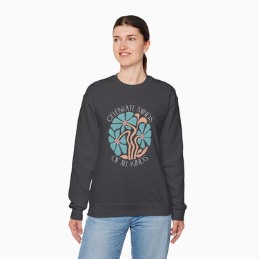 Autism Sweatshirt - Celebrate Minds of All Kinds Sweatshirt - Daily Bloom