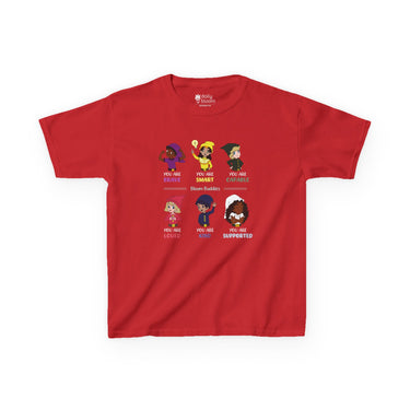 Autism Kids clothes - Bloom Buddies Affirmations Youth T-Shirt - Daily Bloom