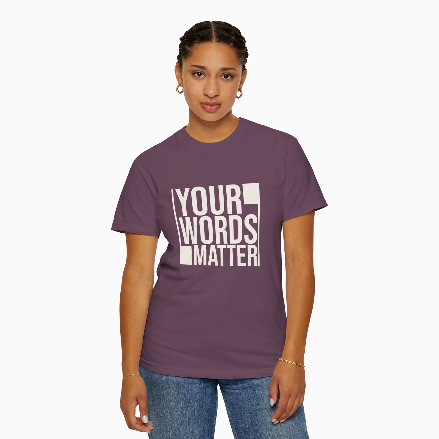 Your Words Matter - Bold Statement Comfort Colors Tee