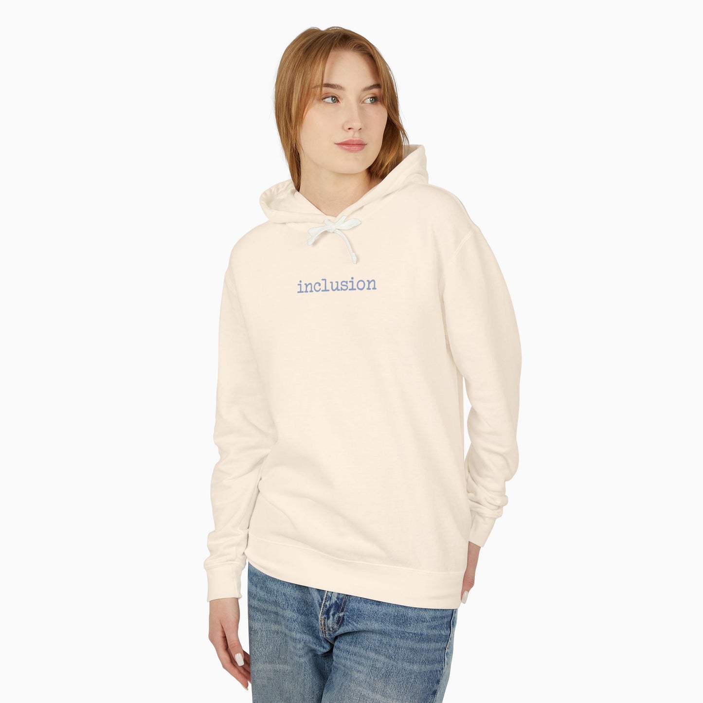 Inclusion Statement Comfort Colors Lightweight Hoodie