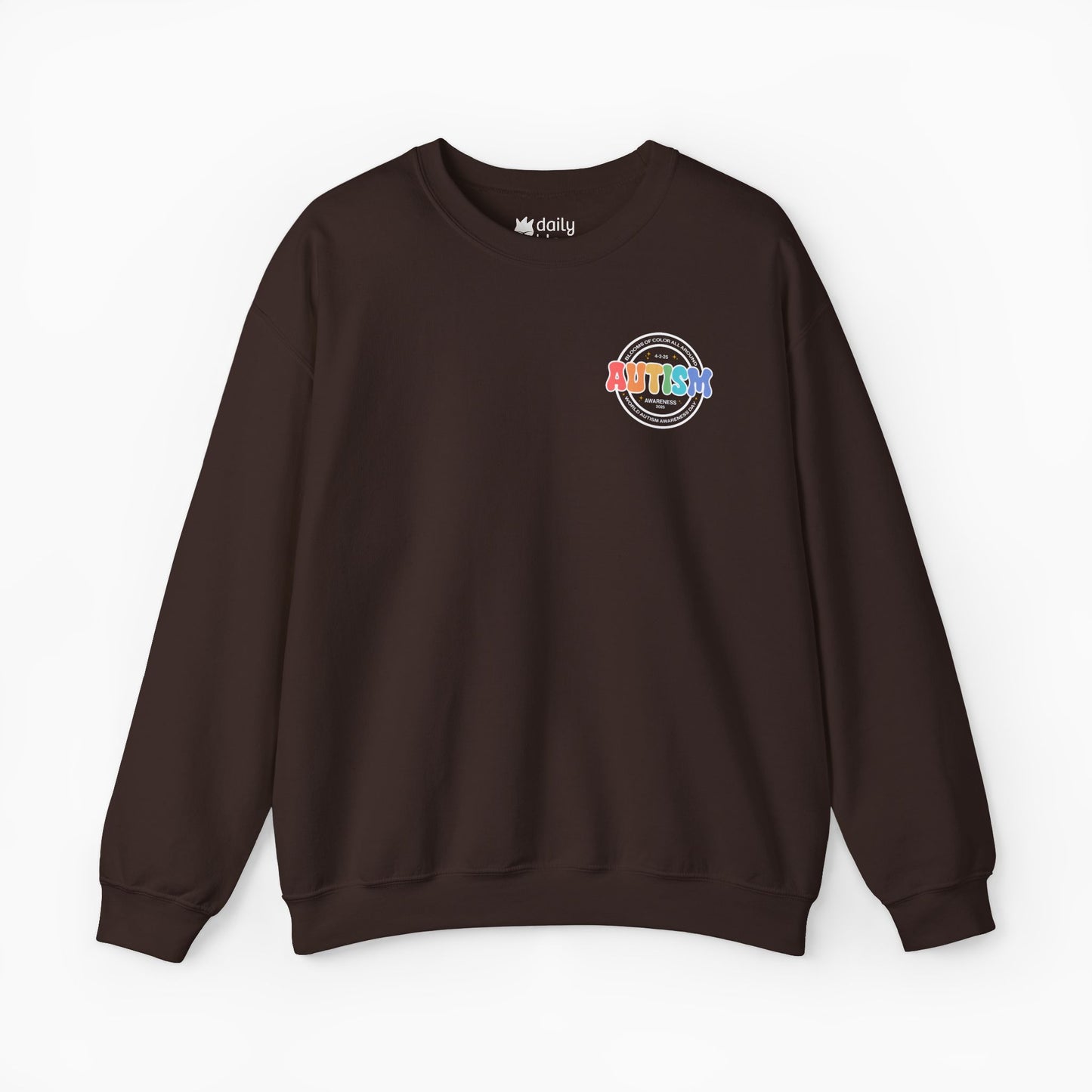 Autism Awareness 2025 - Blooms of Color All Around Sweatshirt