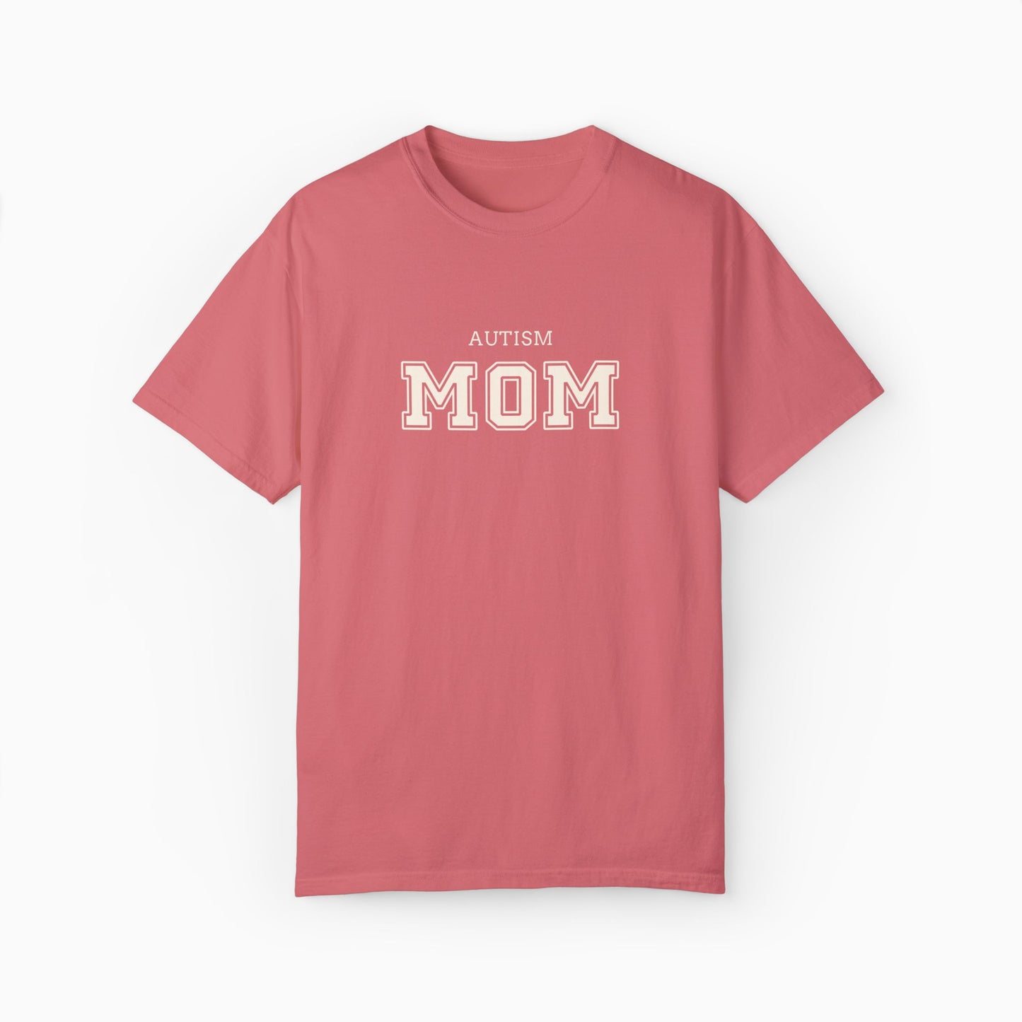 Autism Mom College Comfort Colors Tee