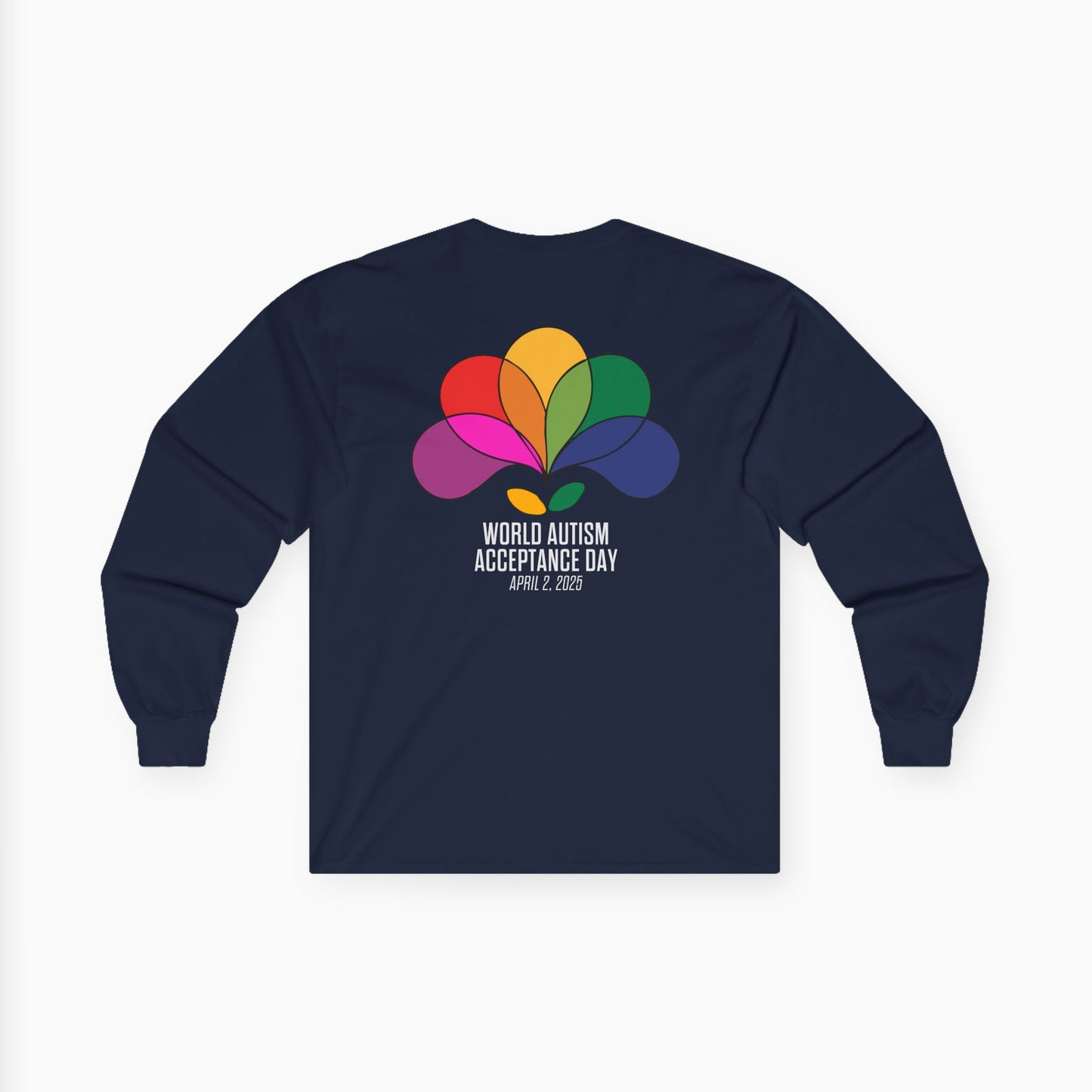 Autism Awareness 2025 - Spectrum in Bloom Long Sleeve Tee