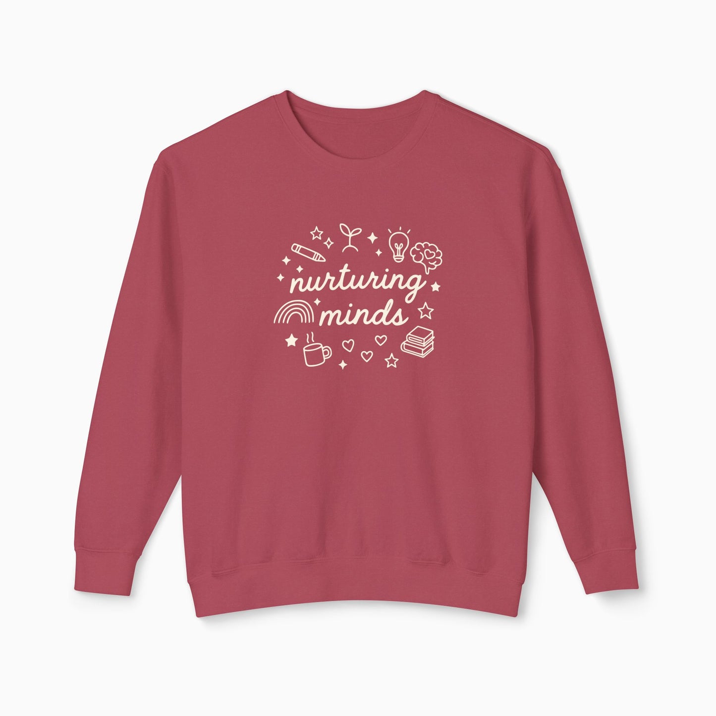 Nurturing Minds Comfort Colors Lightweight Sweatshirt
