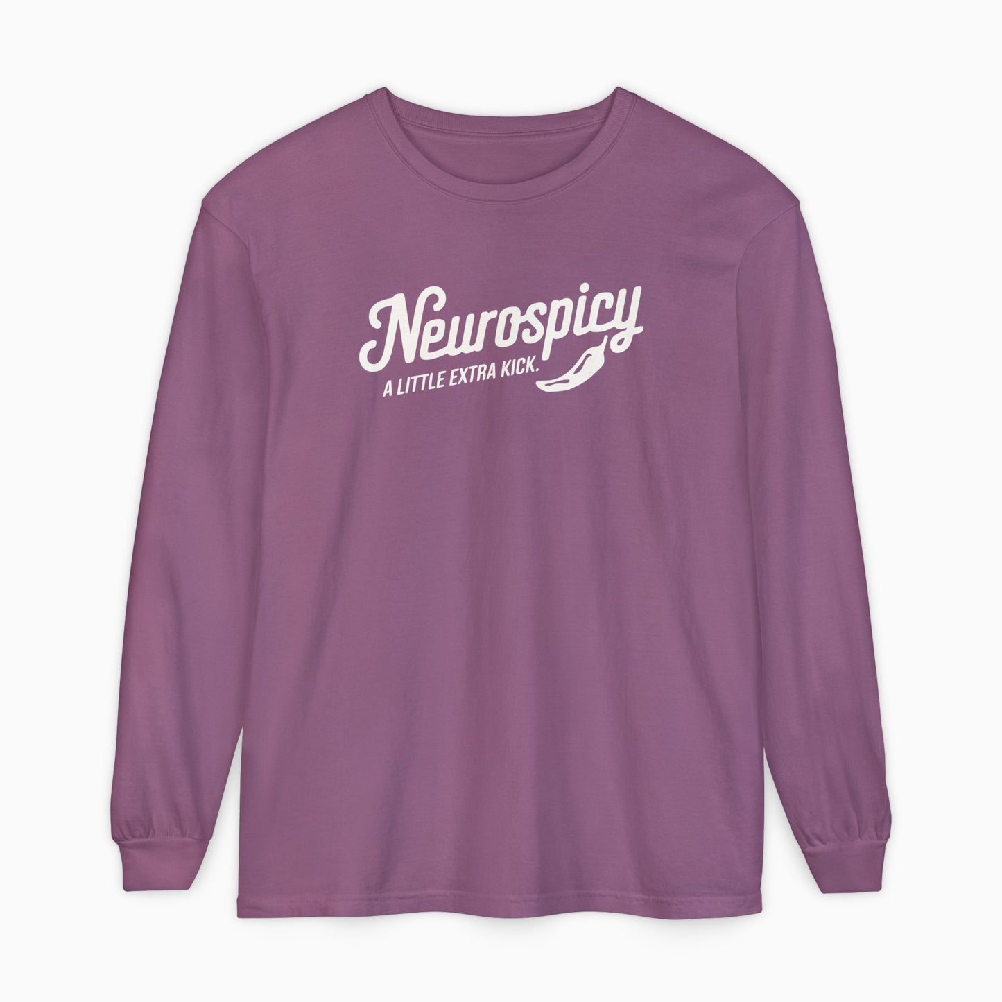 Neurospicy Comfort Colors Long Sleeve T-Shirt