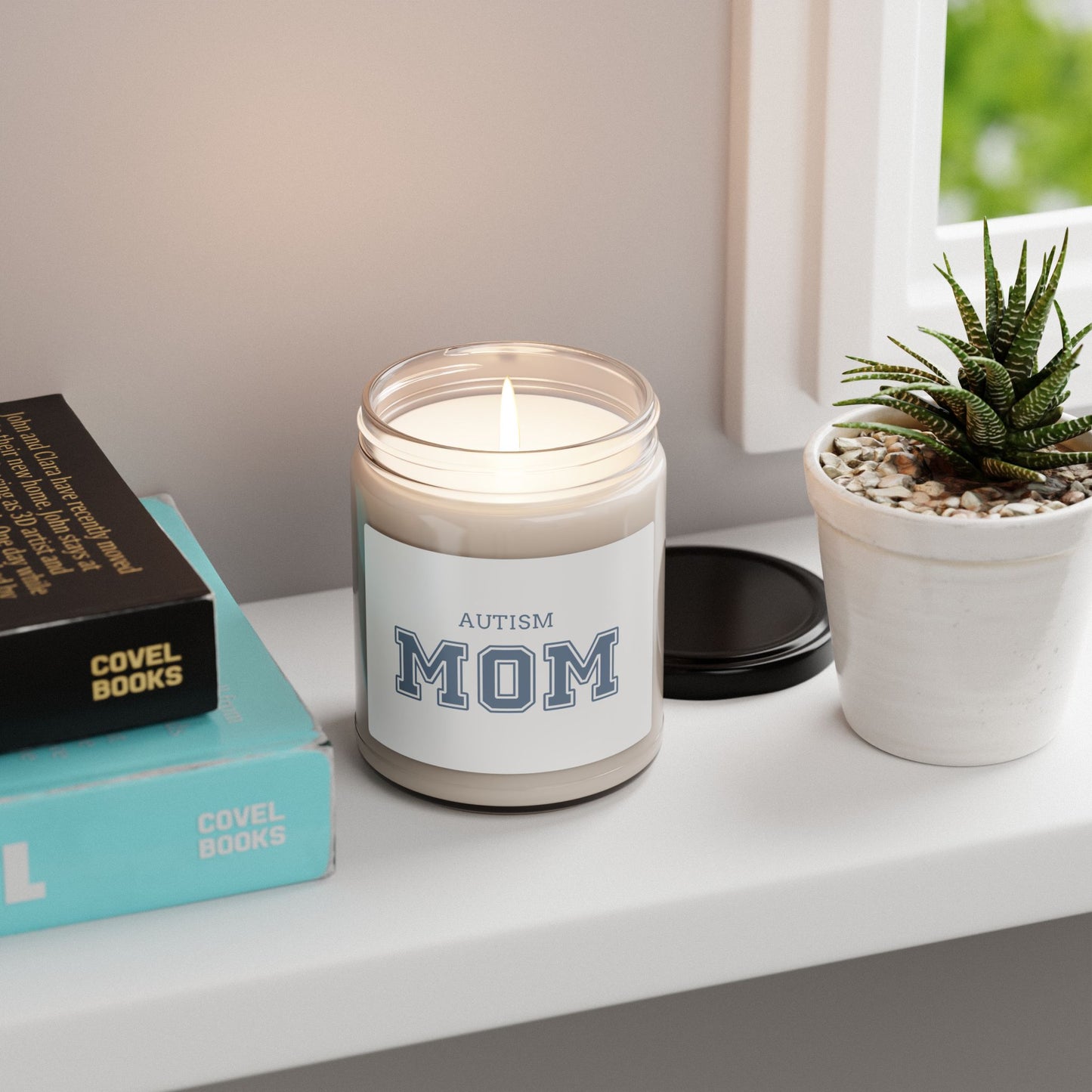 Mother's Day 2025 - Autism Mom College Scented Soy Candle