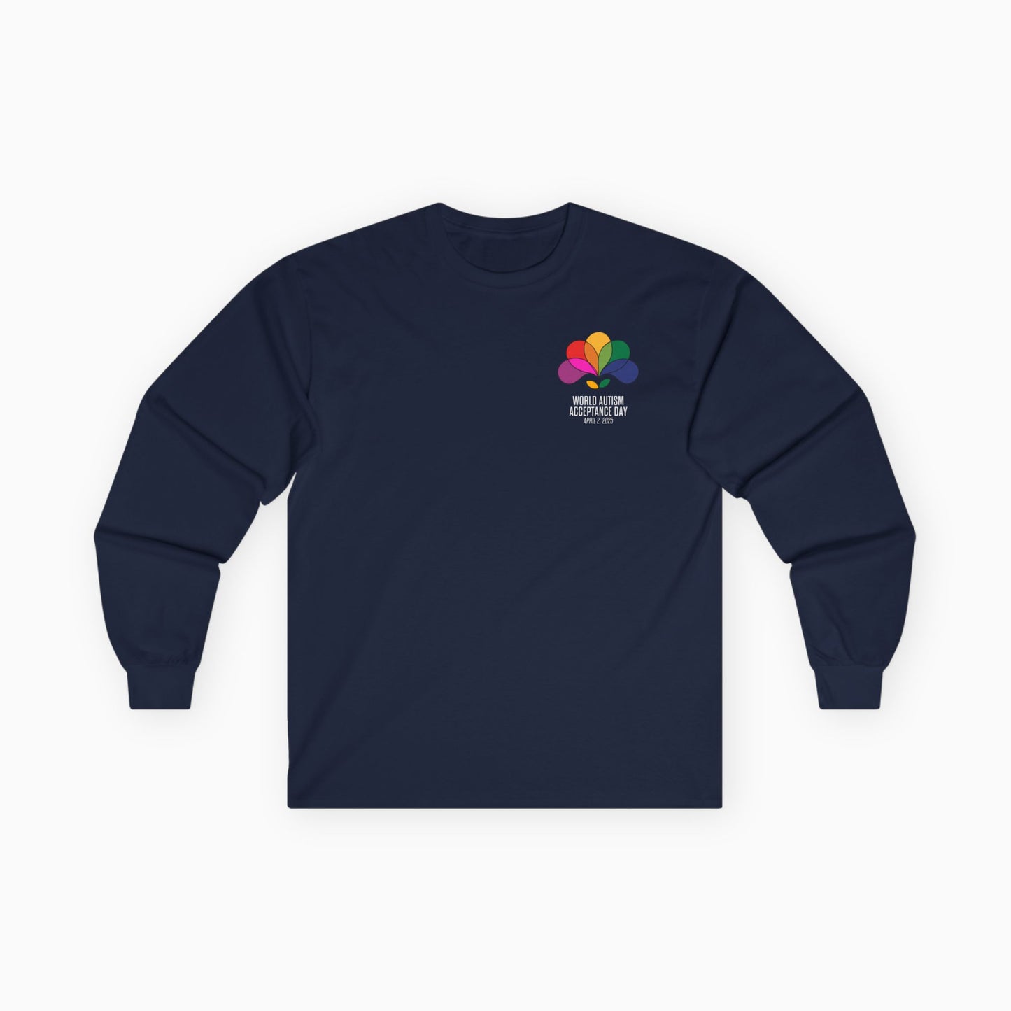 Autism Awareness 2025 - Spectrum in Bloom Long Sleeve Tee