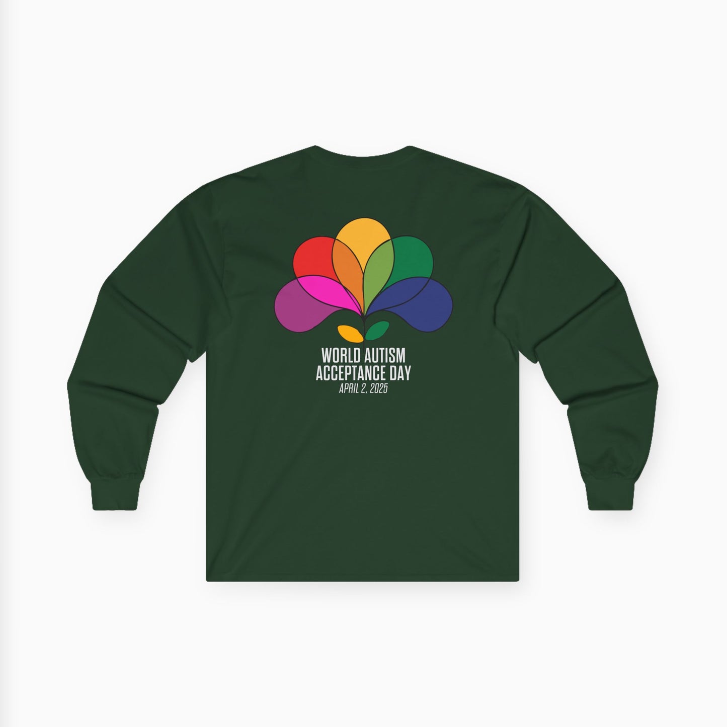 Autism Awareness 2025 - Spectrum in Bloom Long Sleeve Tee
