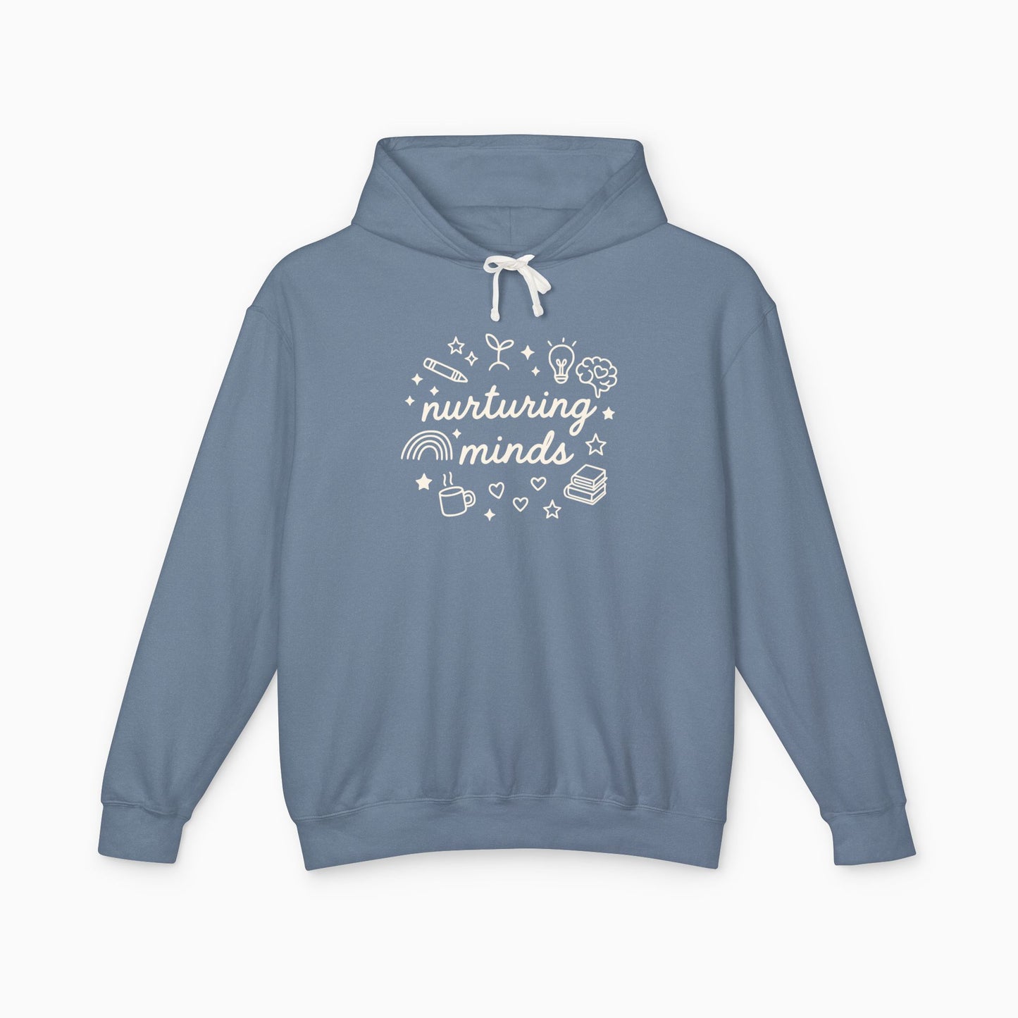 Nurturing Minds Comfort Colors Lightweight Hoodie