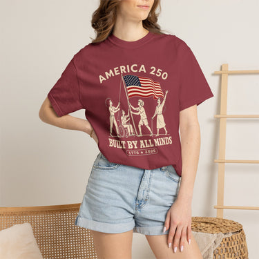 America 250 Built By All Minds Premium T-Shirt