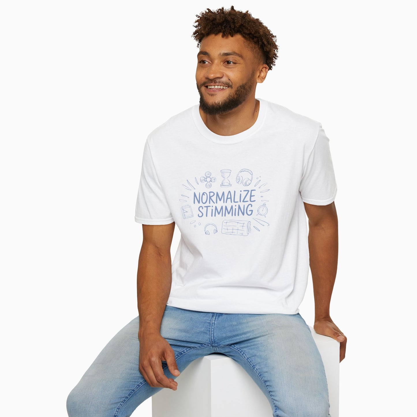 Normalize Stimming Tag-Free Tee