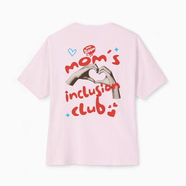 Autism T-Shirt - Mom's Inclusion Club Oversized Boxy Tag Free Tee - Daily Bloom