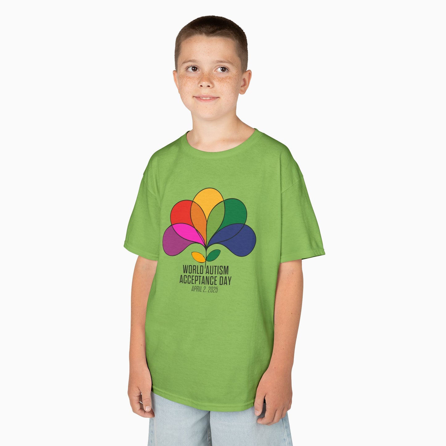Autism Awareness 2025 - Spectrum in Bloom Youth T-Shirt