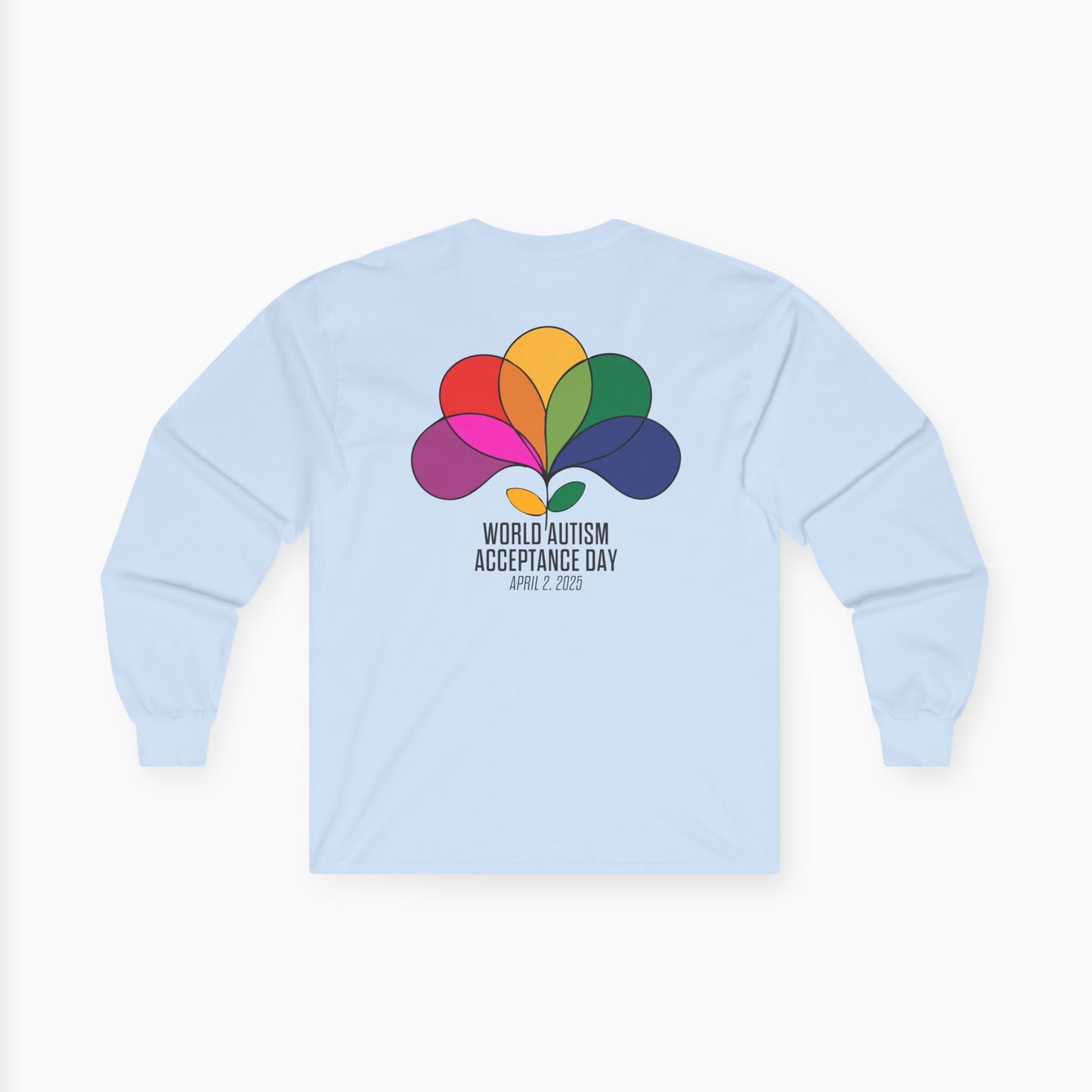 Autism Awareness 2025 - Spectrum in Bloom Long Sleeve Tee