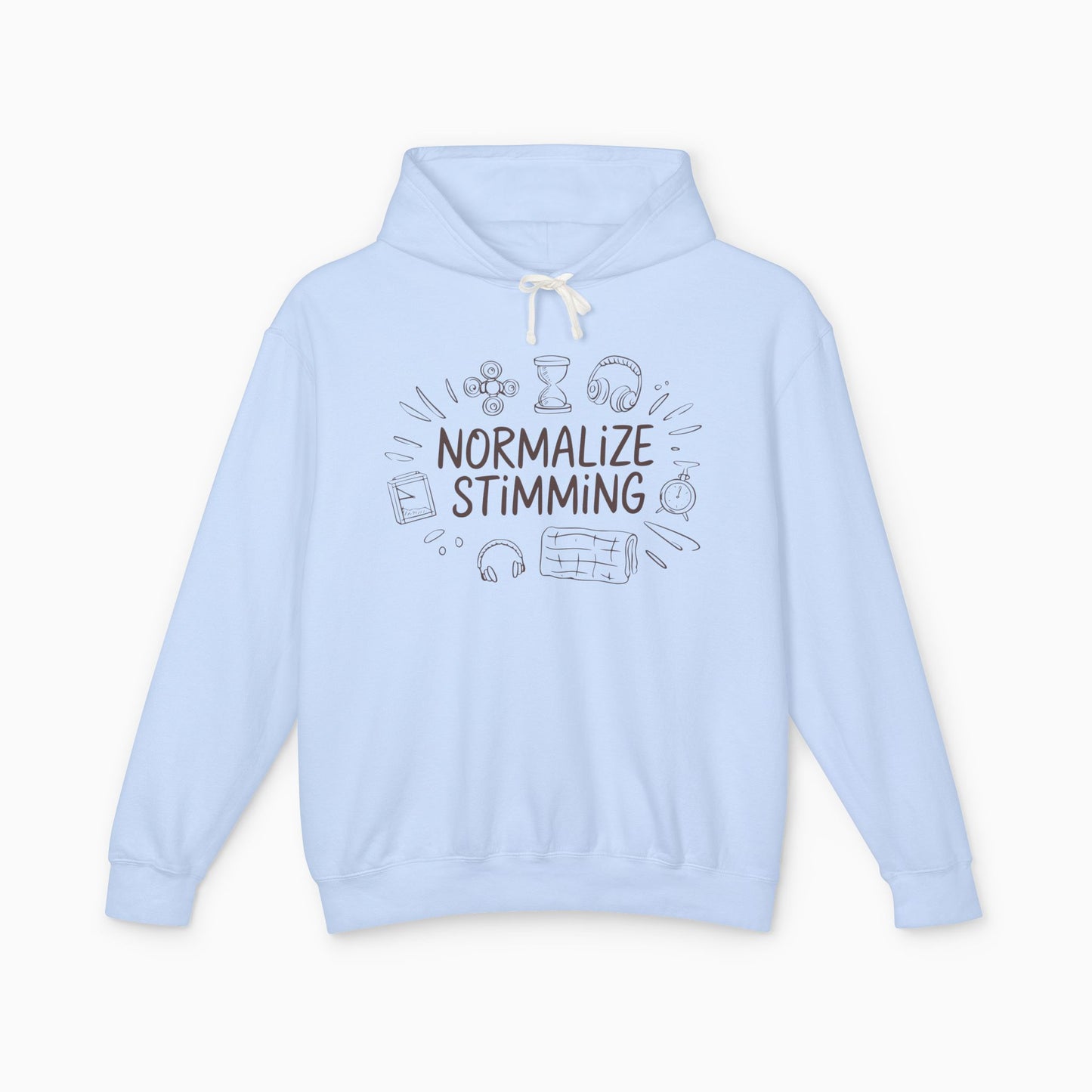 Normalize Stimming Comfort Colors Lightweight Hoodie