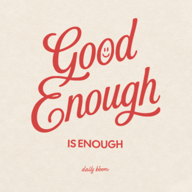 Good Enough Is Enough Youth Tee Natural kids clothes, back design close-up