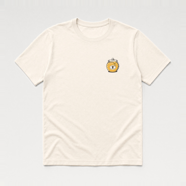 Wildly Sweet Youth Tee Natural kids clothes, front