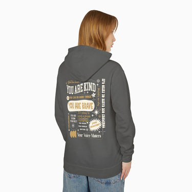Autism Hoodie - Together We Bloom Comfort Colors Lightweight Hoodie - Daily Bloom