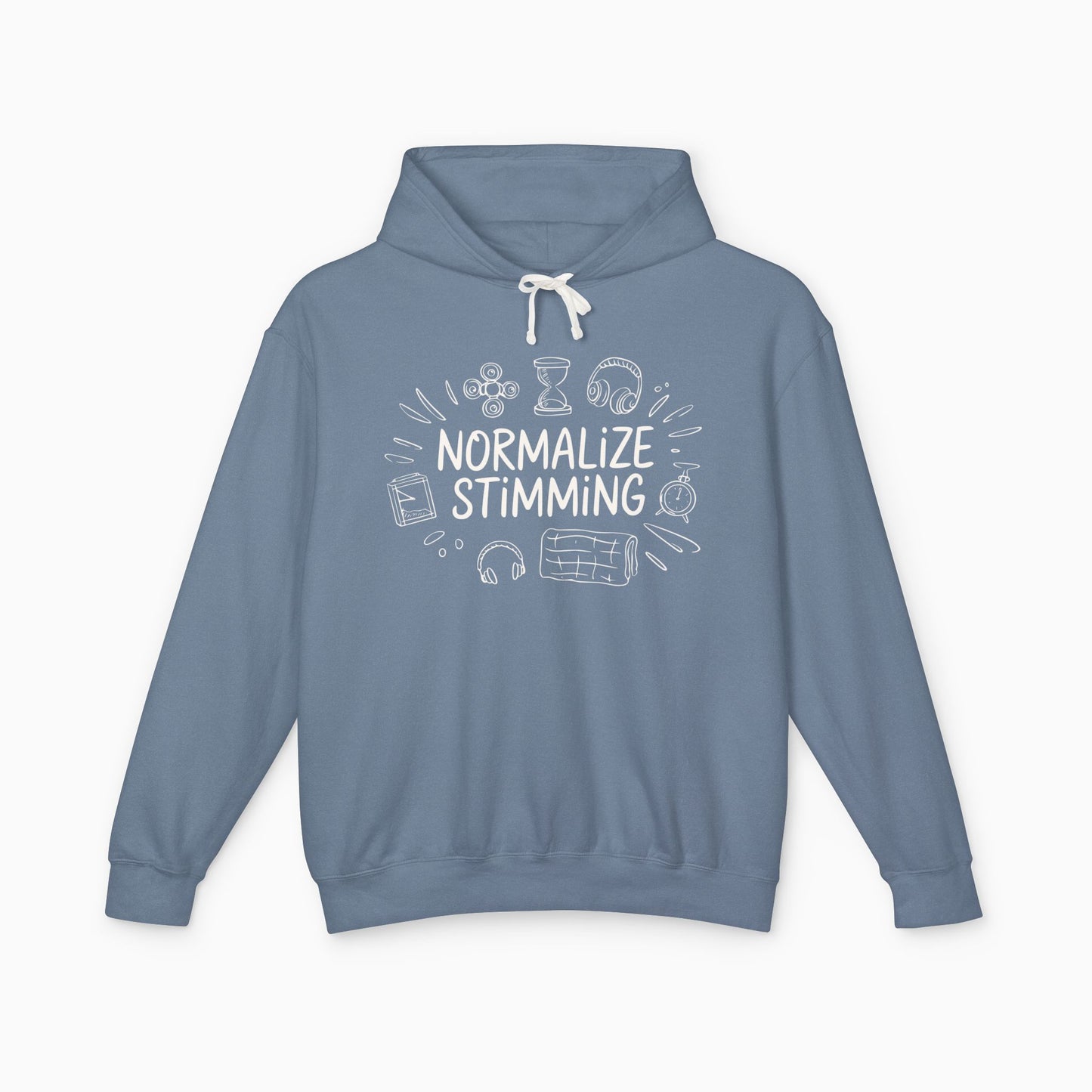Normalize Stimming Comfort Colors Lightweight Hoodie