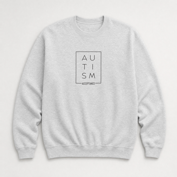 Autism Acceptance Box Sweatshirt
