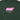 RBT Groovy Sweatshirt Forest Green sweatshirt, design close-up